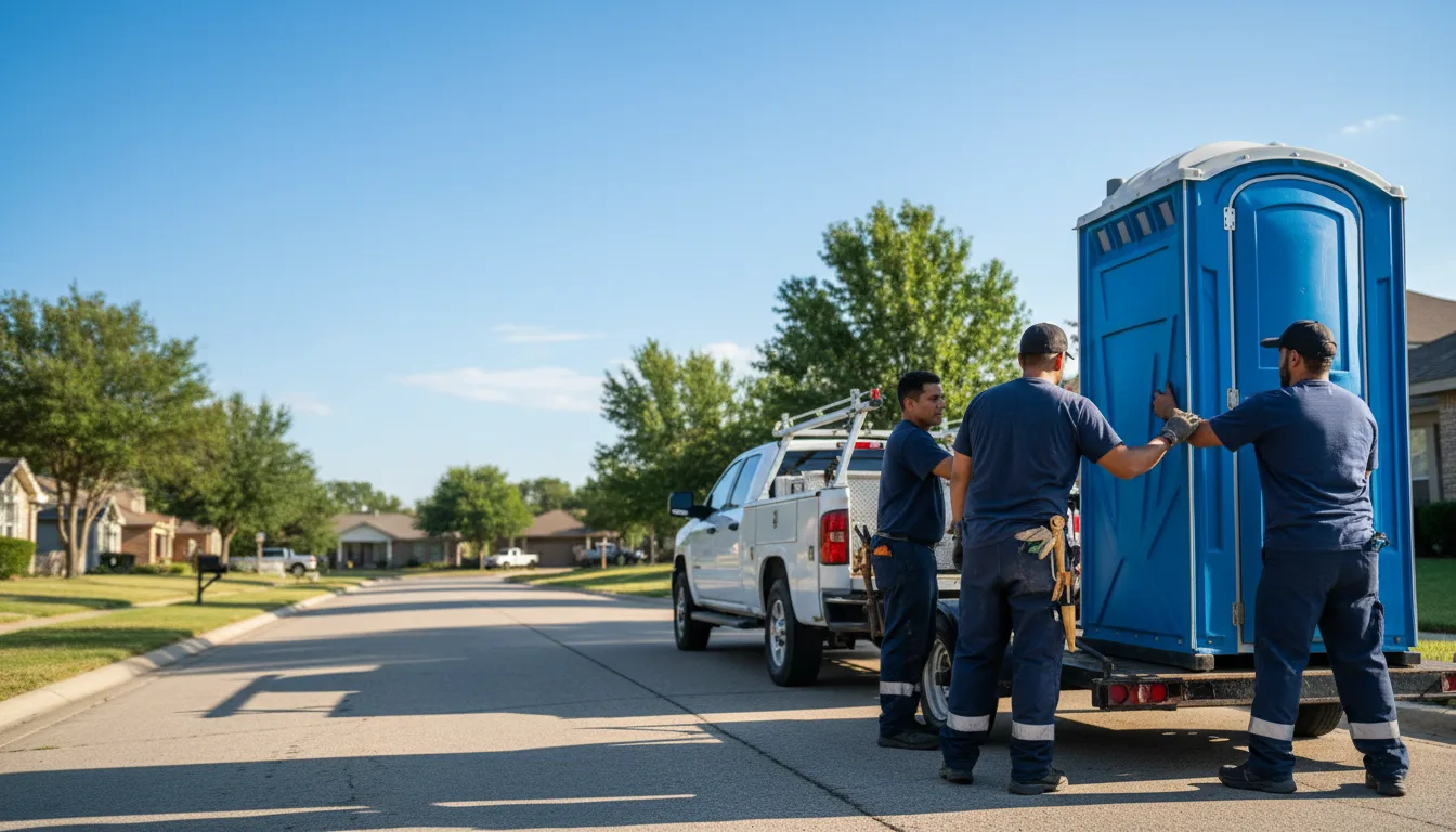 Portable Toilet Rental in University City, MO near me
